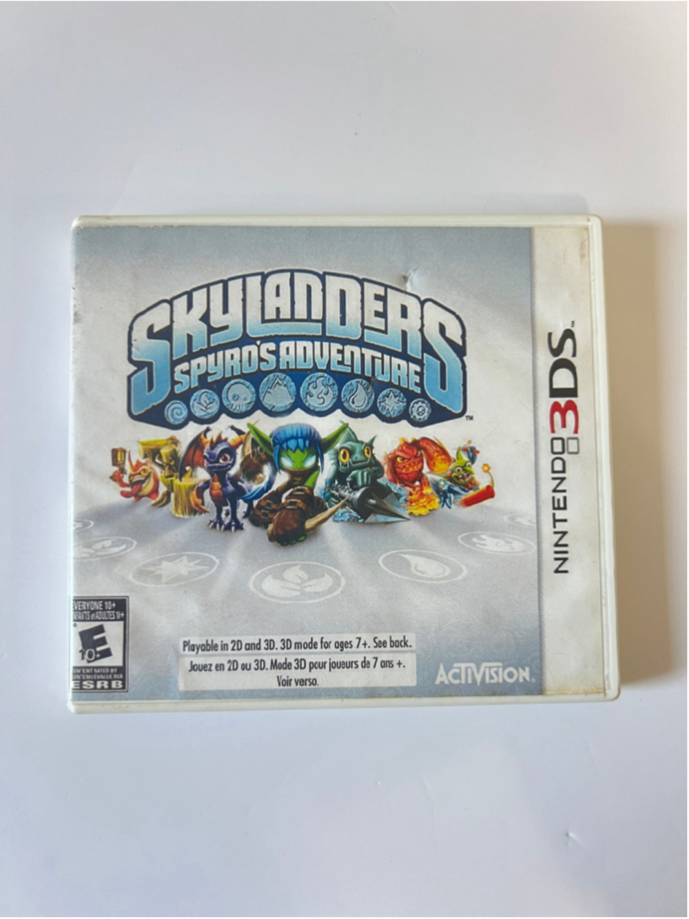 Skylanders Spyro's Adventure 2011 Nintendo 3DS Game TESTED No Manual